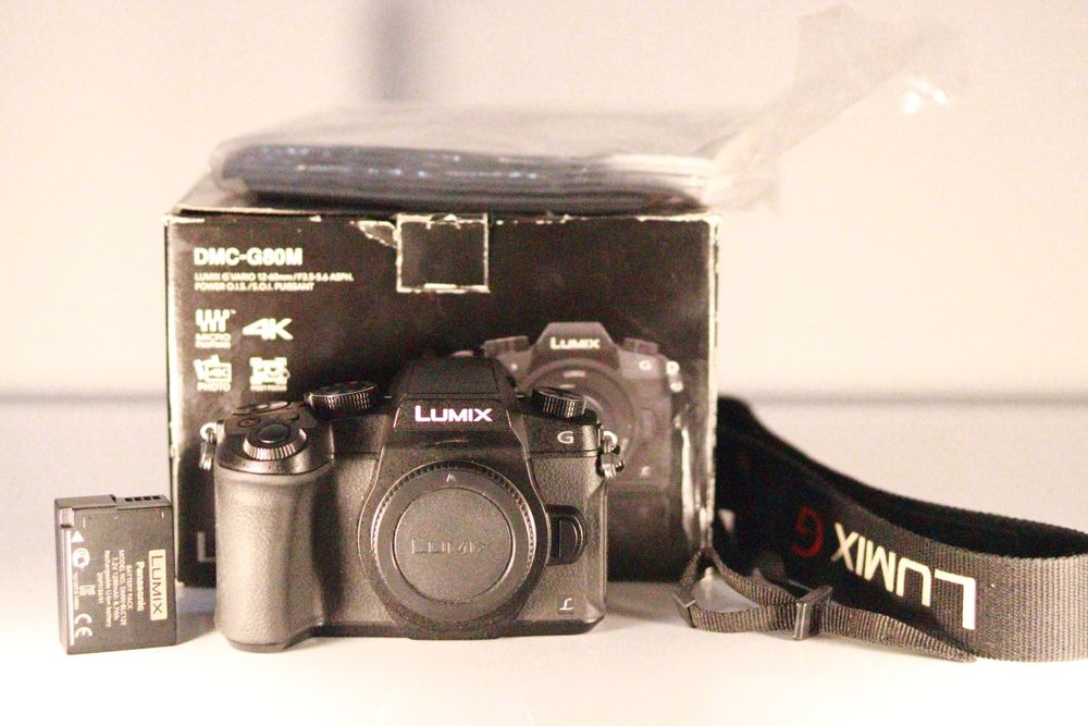 Panasonic g80. Mft 4/3, mirrorless