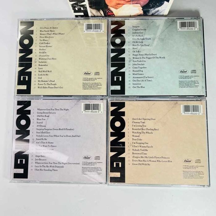 Lennon 4 CD Box Set – stare nouă – 200 lei