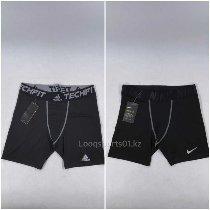 Спортивные мужские тайтсы короткие для бега трессы