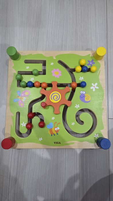 Образователна дървена монтесори игра Viga toys