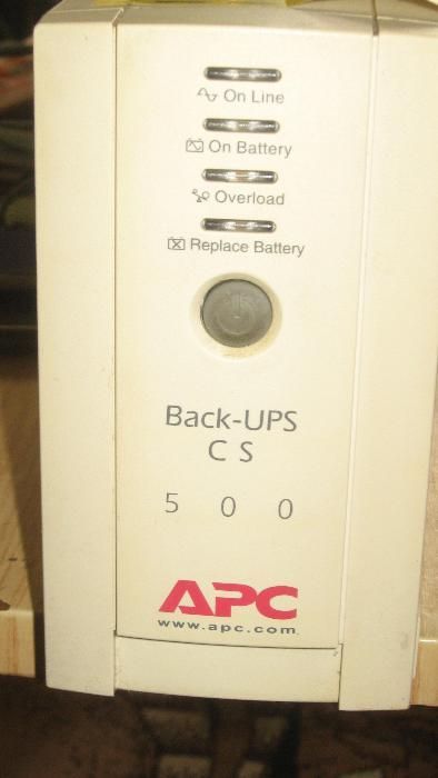юпс APC Back-UPS CS, 500