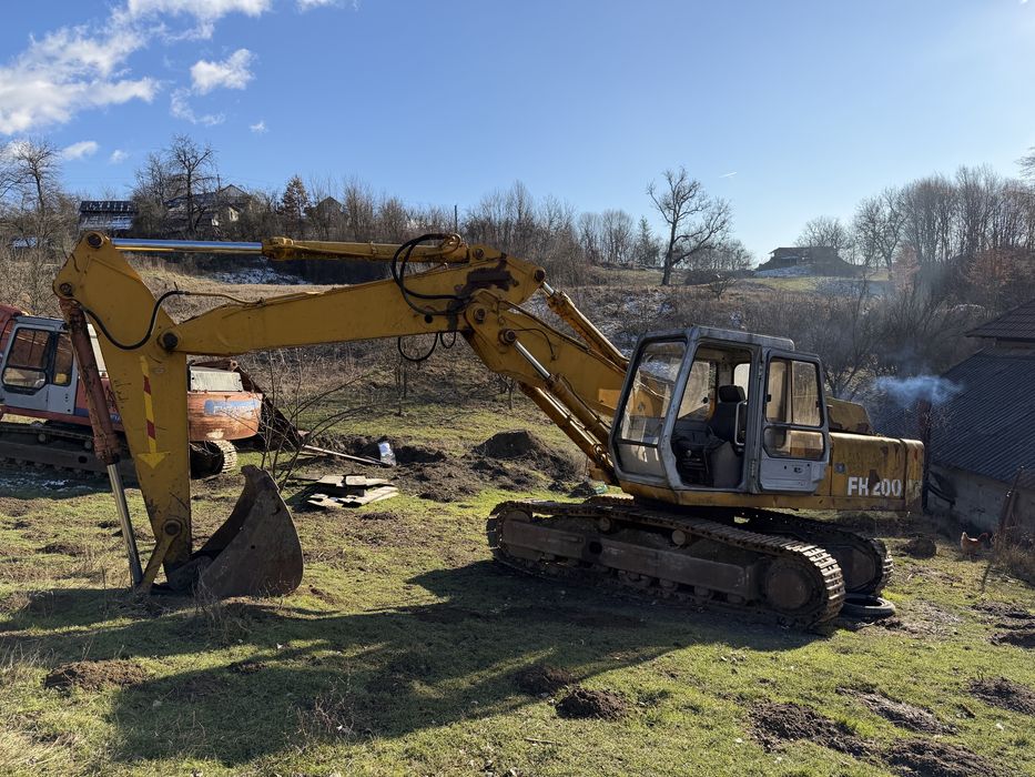 Excavator 2x Fiat hitachi 200 2