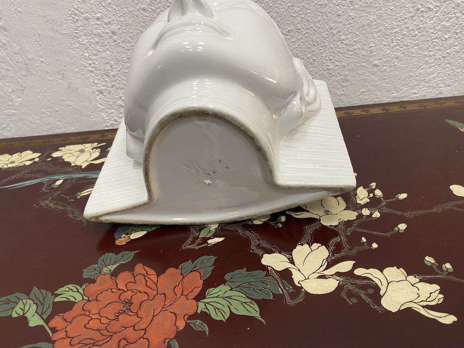 Италианска порцеланова капшпа във формата на глава