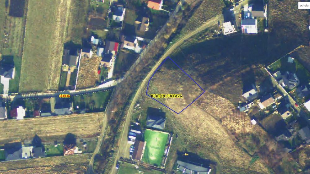 Teren intravilan de vânzare – 2.700 mp | Strada Teilor, Scheia | Panoramă | Utilități | Ideal casă premium sau dezvoltare imobiliară