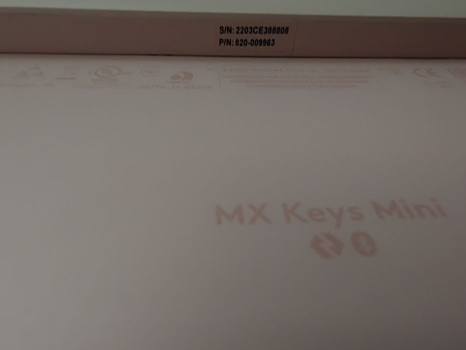 Tastatura iluminata Logitech MX Keys Mini, Wireless, layout US INTL