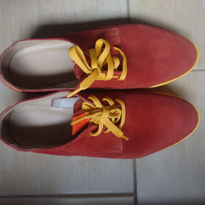 Papuci casual piele naturala