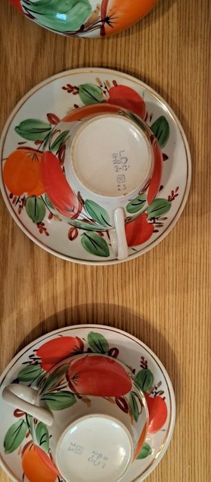 Чайный сервиз,  рижский фарфор, не полный все что  на фото