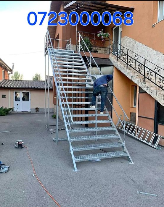 Trepte zincate modele si dimensiuni diferite din rigola sau grilaj
60-