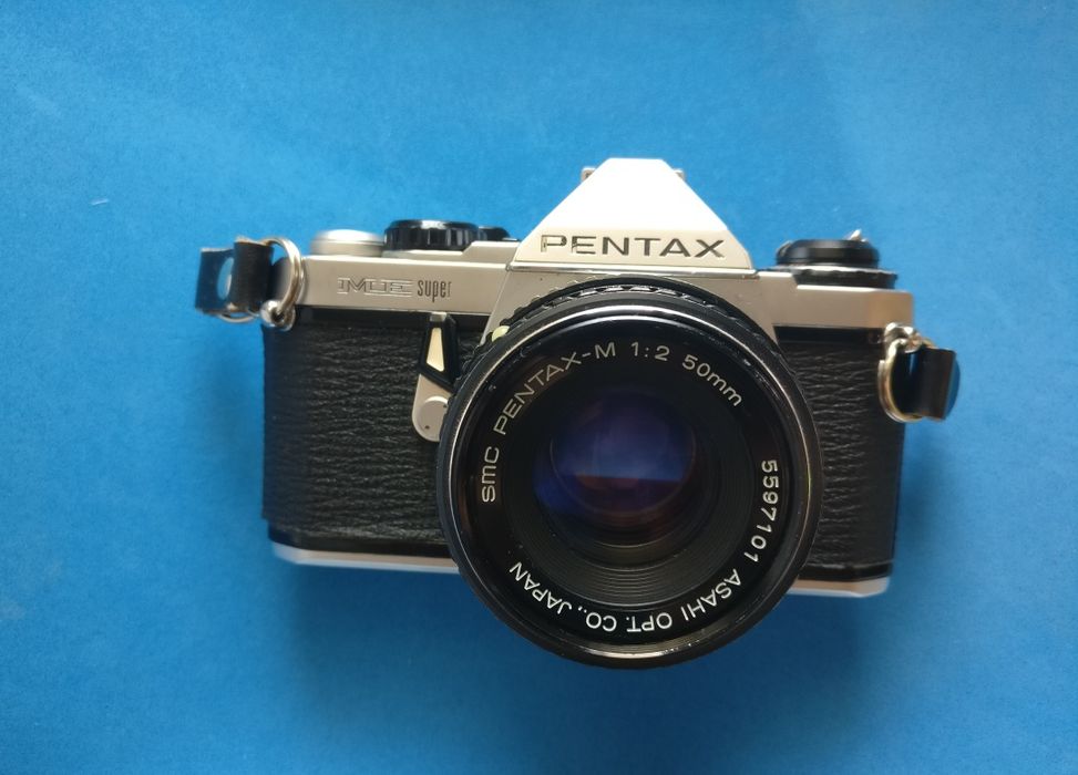 Pentax ME super+50/2 si Chinon CG5+obiectiv Pentax