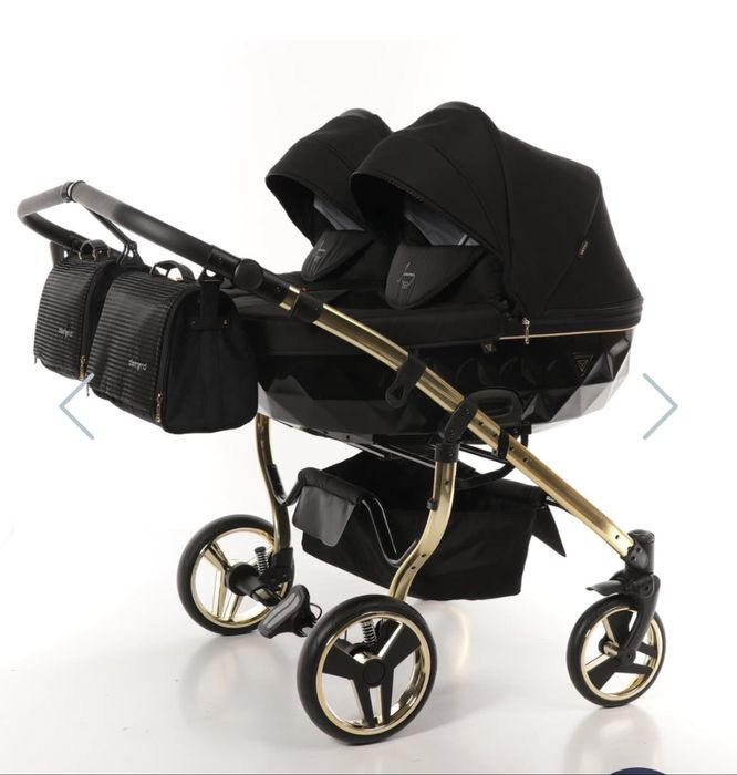 Коляска для двойни 2в1 Junama Diamond Special Duo