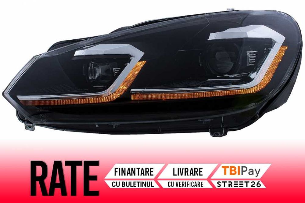 Faruri LED VW Golf 6 (2008-2012) Aspect Golf 7.5 GTI // Rate
