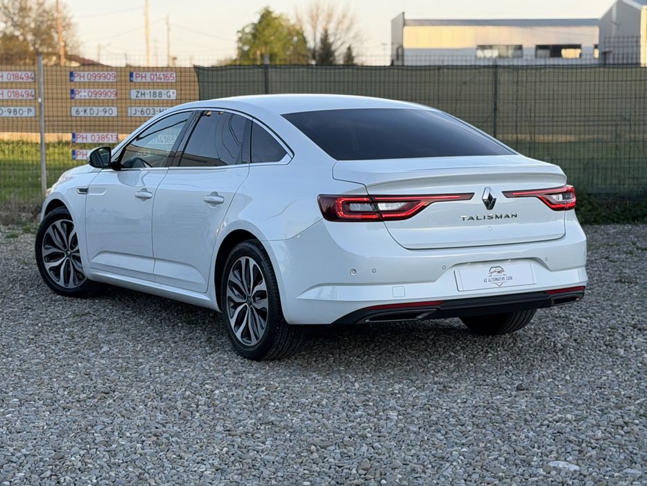 Renault Talisman 2018 1.6 dCi 130 cp / 181.000 km / alb perlat / head-up display / blind spot / cameră / masaj / RATE / GARANTIE