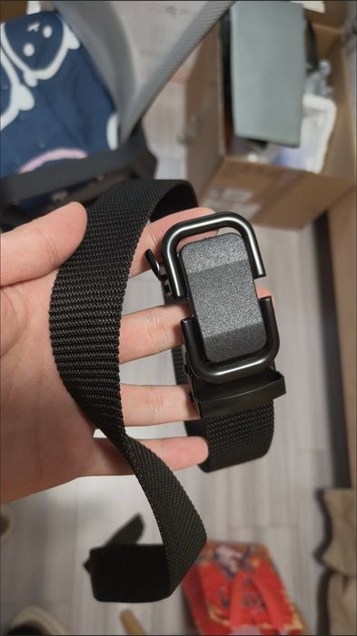 Ремень брендовый чёрный, хаки