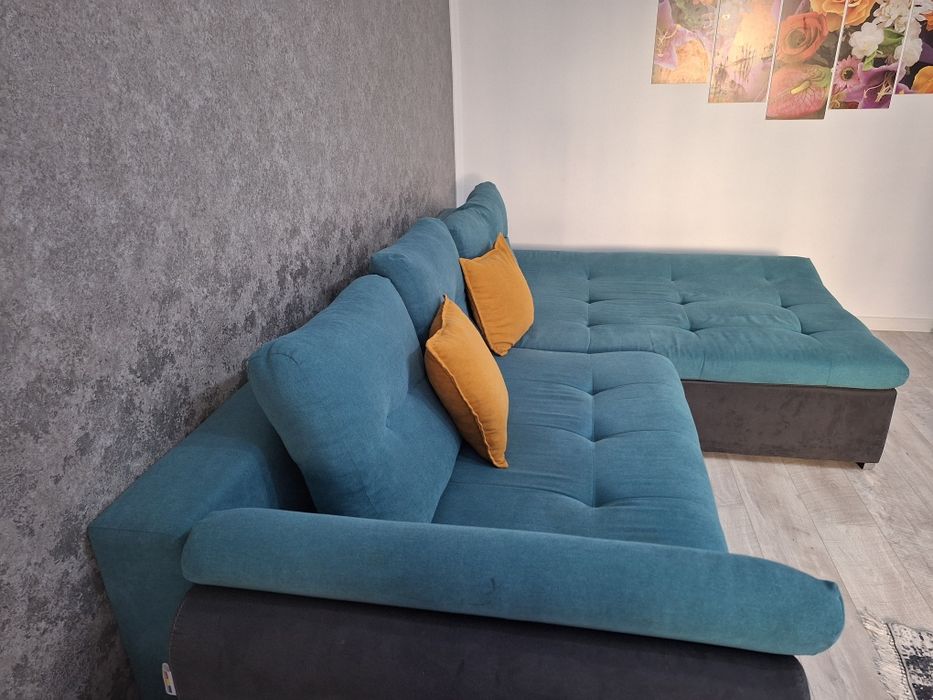 Canapea colțar extensibil – Prestige, stare foarte bună