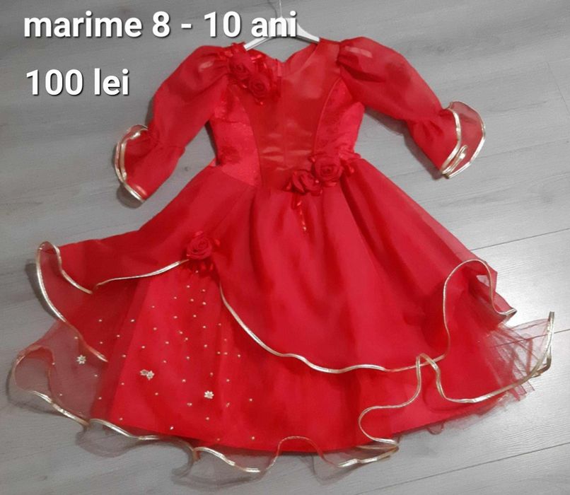 Rochite fetite  - marime 8 - 10 ani.