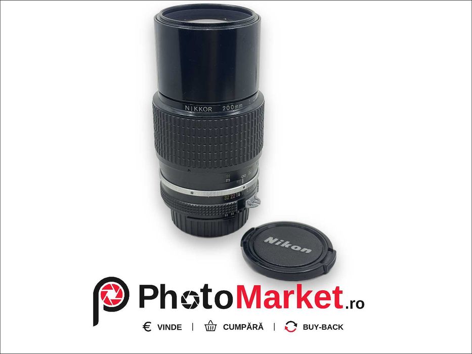 Nikon Ai-S 200mm F4 -  Factura + Garantie