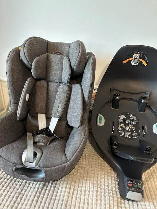 Scaun auto rotativ Cybex Sirona Z2 i-Size Plus si baza isofix Cybex