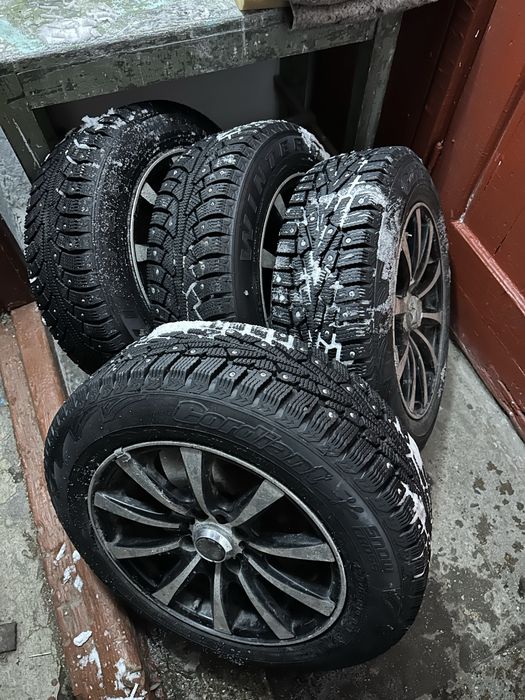 R14 диски с резиной шипованные