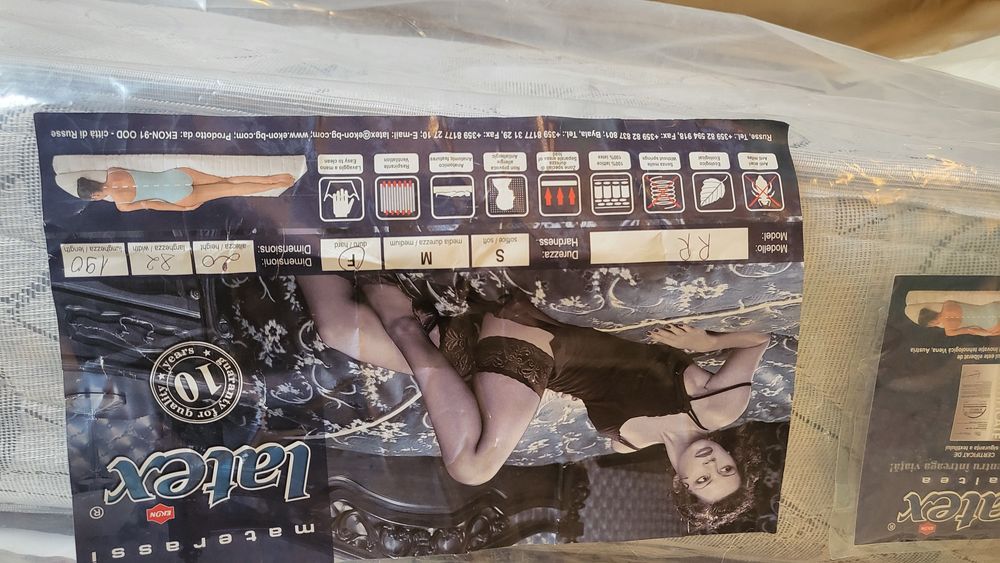 Saltea pat,latex, nou,80×190 cm, 82 cm lățime, 1,90 lungime