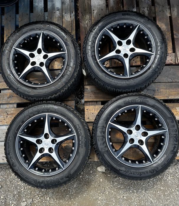 Лети джанти 4 броя джанти 5х112 16 цола с гуми 215/55/16