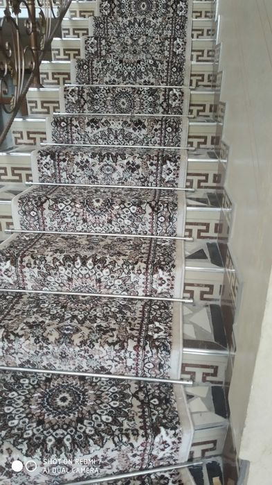 Gilam kesib tikish hizmati gilam ulash Установка ковродержателей