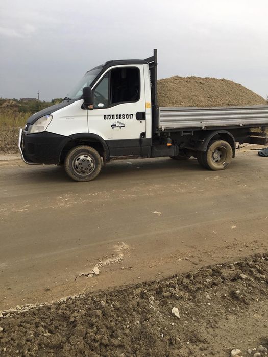 Transport nisip, pietriș, balast și amestec beton – Clinceni și împrejurimi