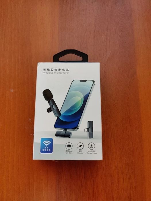 Bakeey A3 Wireless Lavalier Микрофон Портативная портативная