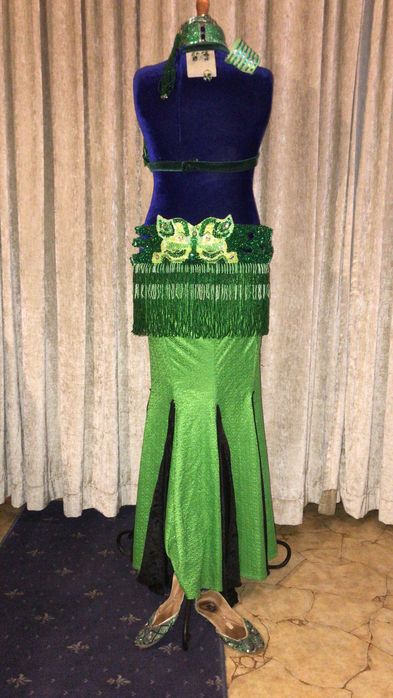 Костюм для восточных танцев б/у