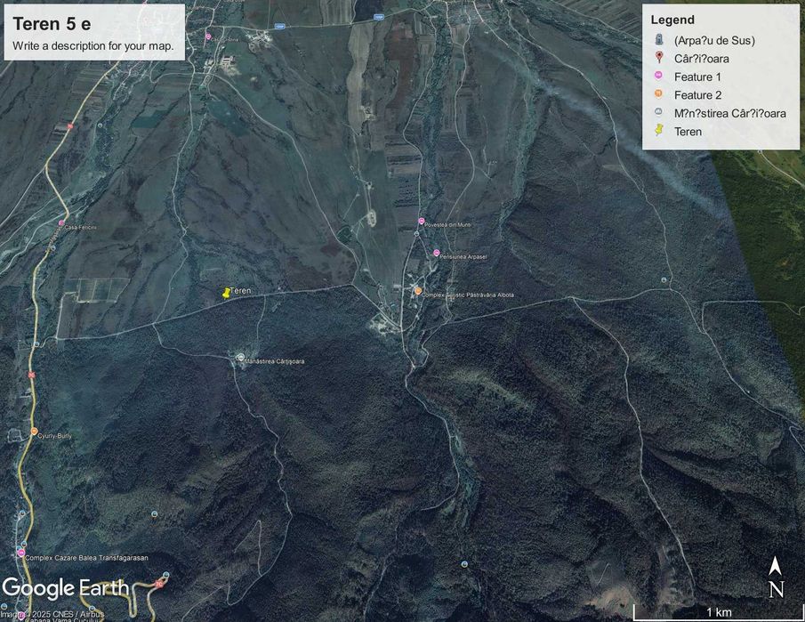 Teren  Transfagarasan Cartisoara