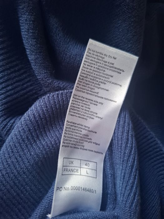 Джемпер Пьер Карден,М...джемпер синий,L