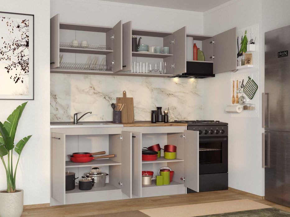 Set Mobila Bucatarie Linea 220 Casmir C04 - Transport Gratuit