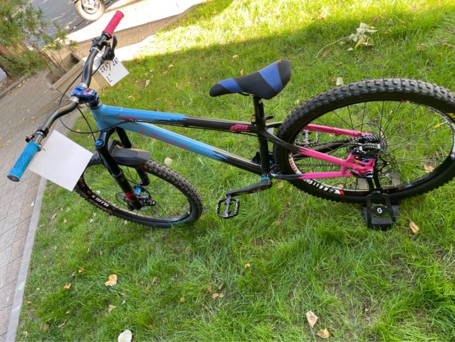 RAM 4x pumptrack dirt jump твърдак байк Fox Shimano Maxxis Renthal Hope Saint