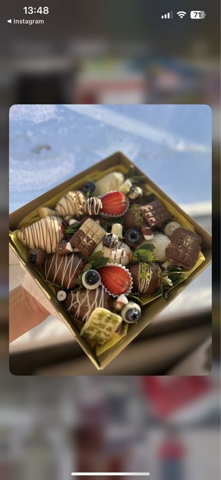 Клубника в шоколаде