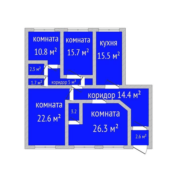 Продажа 4-комнатной квартиры
