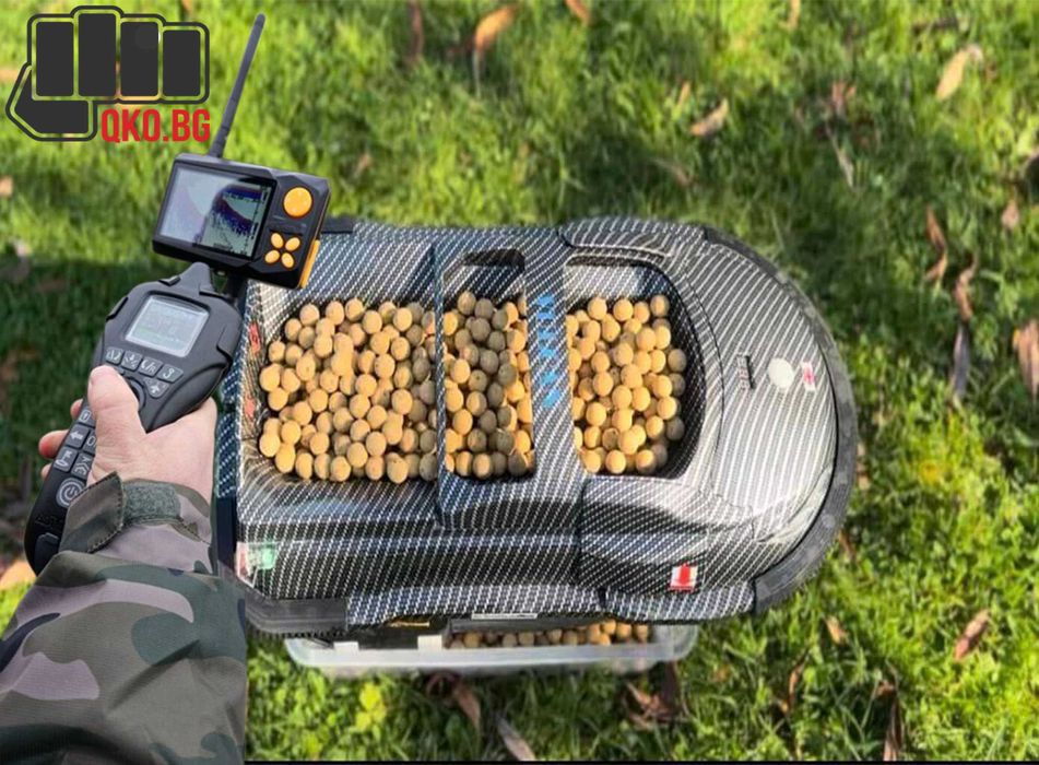 Boatman Vulcan с опция за GPS и сонар лодка за захранка