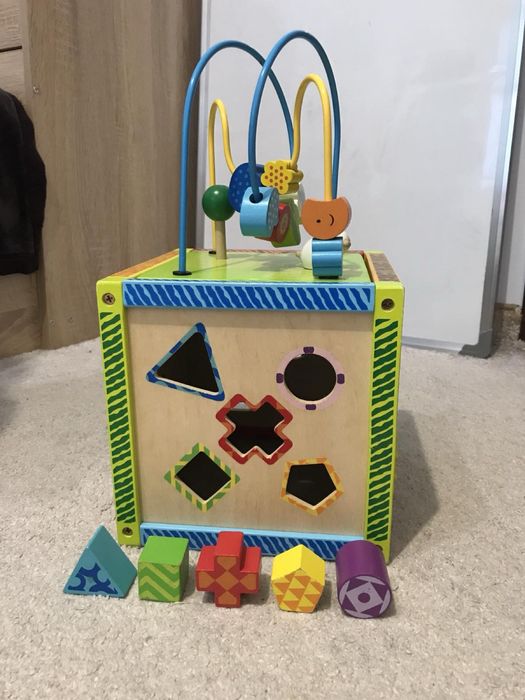 Дървено кубче Einhhorn