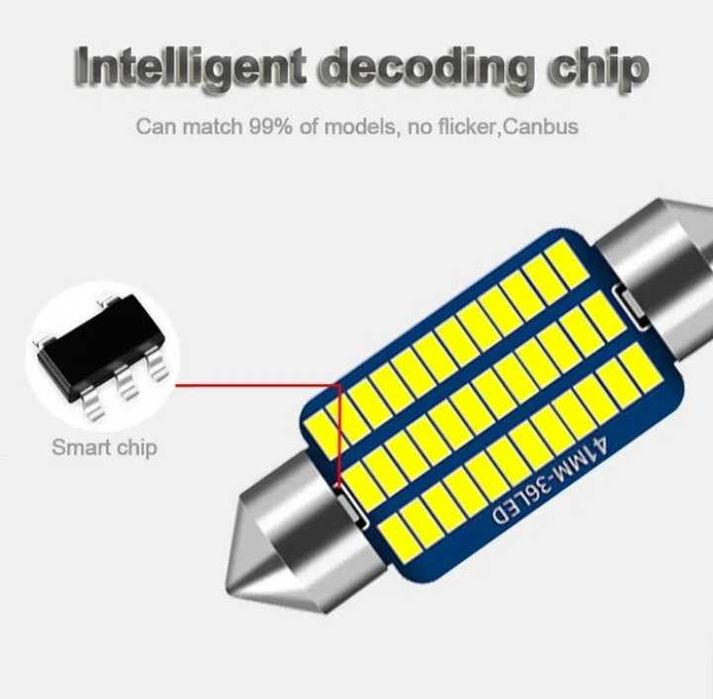 Led крушки c5w/c10w (CANBUS)