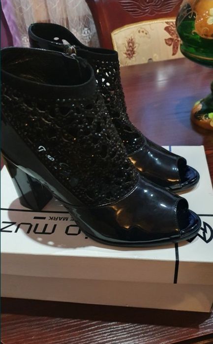 Ботильоны из натуральной кожи, Турция, размер 39