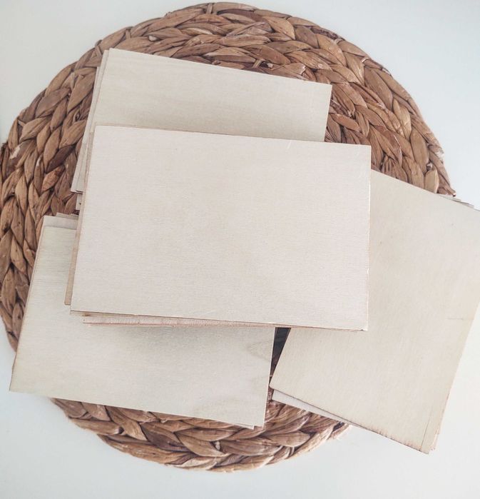 Шперплат за лазерно гравиране, декупаж, рисуване. Плоскости 2мм, 100бр