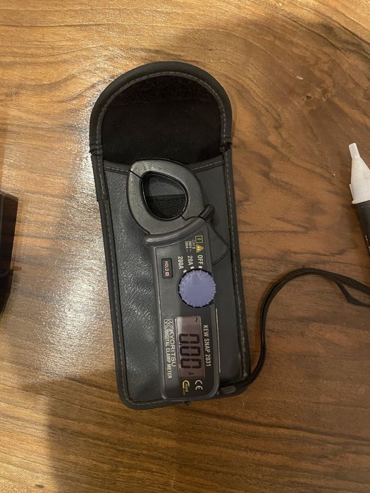 Clampmetru kyoritsu, creion tensiune elma si tester elma 2000x