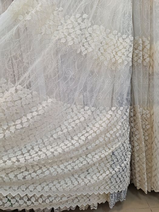 Нови модели плат воал с орнаменти за пердета