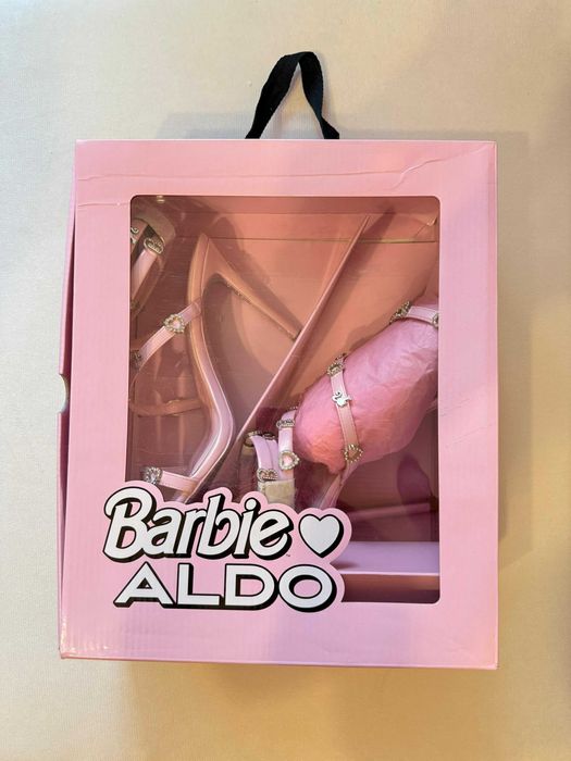 Barbie Runway Sandale cu toc ALDO- light pink EU 40