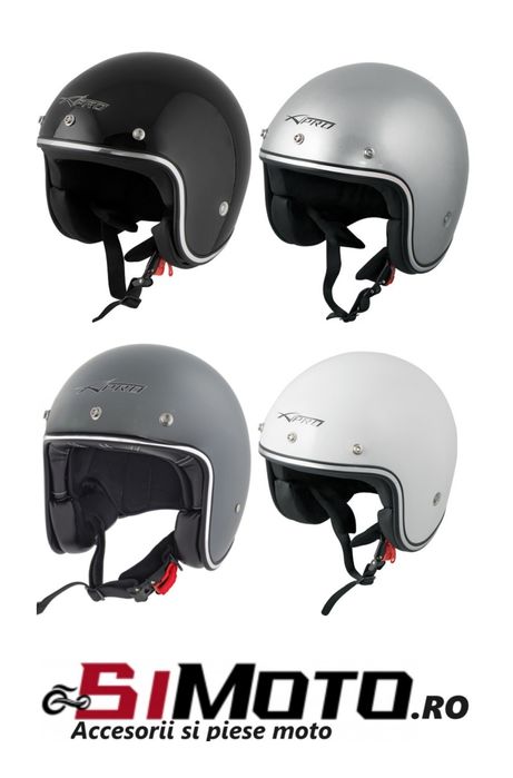 Casca Open Face A-pro Boston moto scuter cruiser