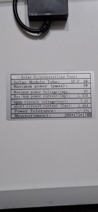 Vind panouri solare dc6v nou