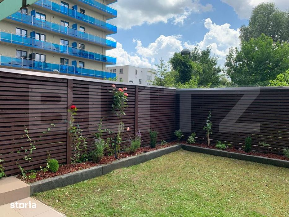 Apartament 2 camere, terasa, gradina, garaj, complex Viva City