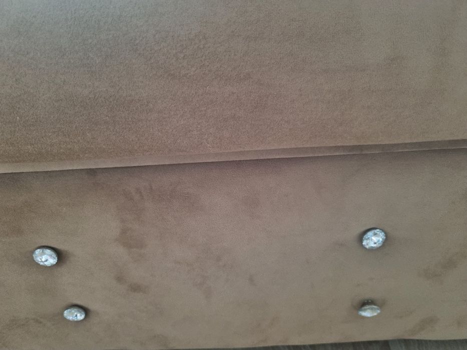 Canapea maro 3 locuri fixa