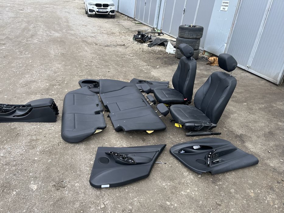 Кожен салон с подгрев бмв 3 ф30 ( kojen saloon bmw 3 f30 )