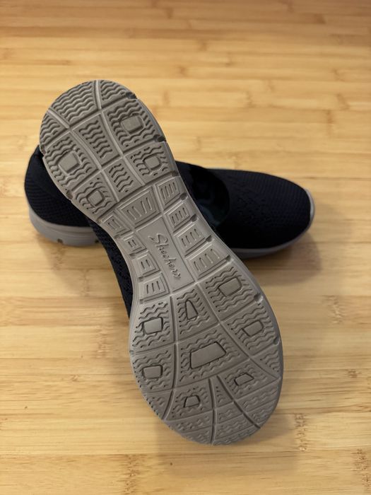 Adidasi balerini Skechers albastru