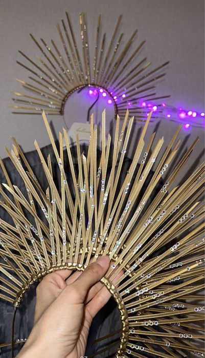 Корона Ободок солнце 4 шт.