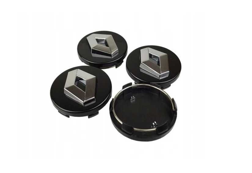 Set 4 Embleme Capace Roti Sigle Jante Aliaj Renault 60MM, 403158825R